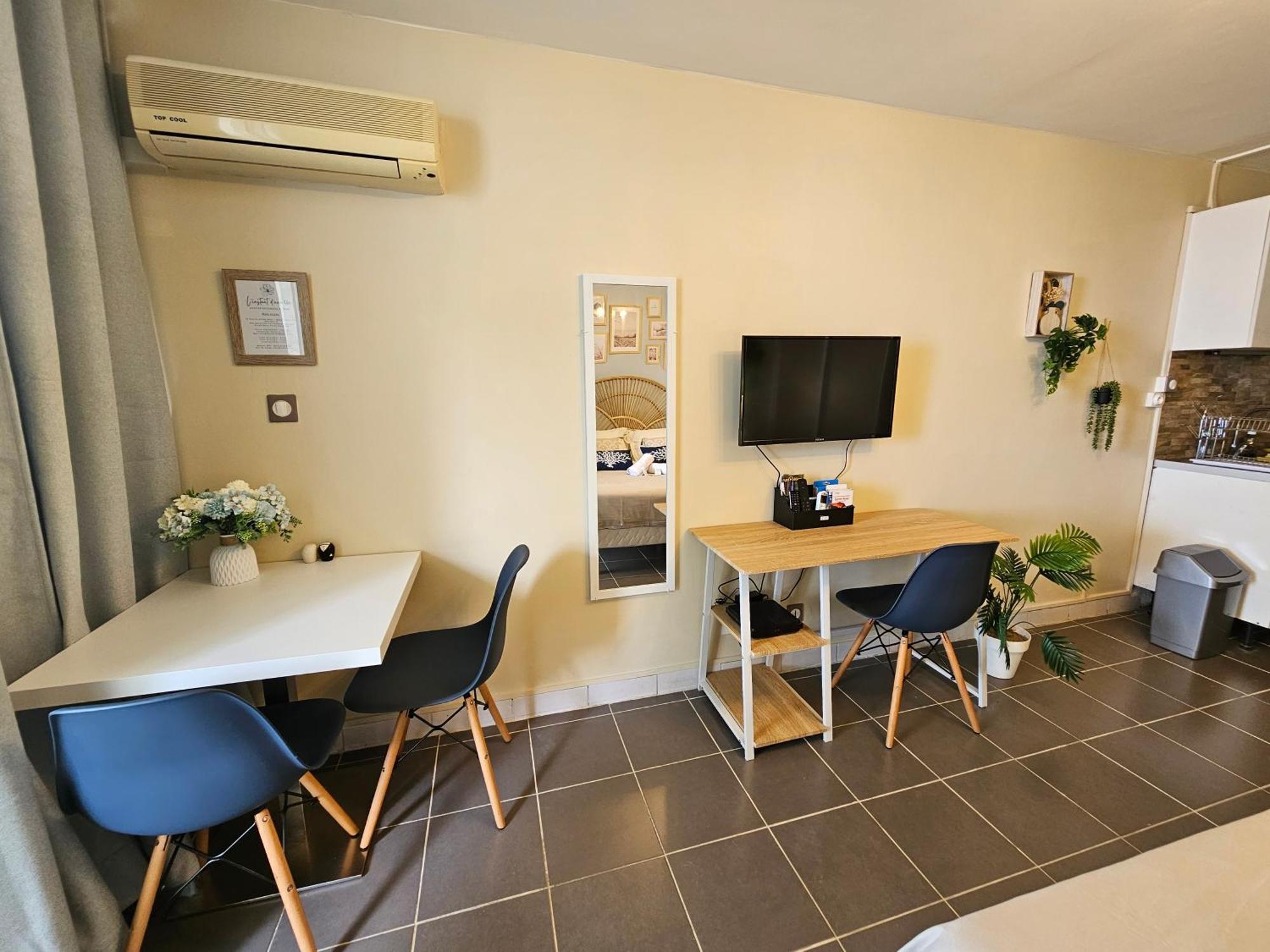 Brise Marine - Saint Gilles Les Bains - Boucan - Studio Vue Mer Luaran gambar